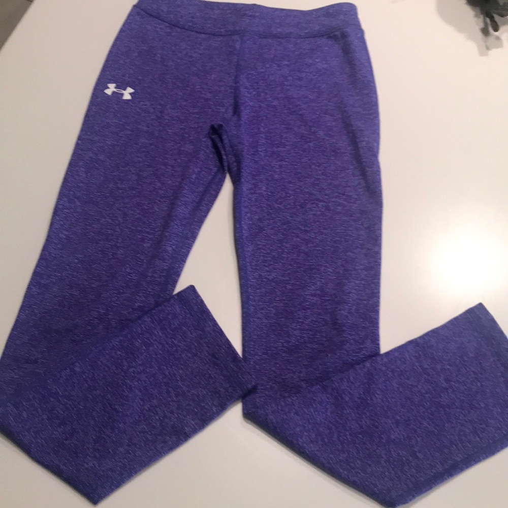 Under Armour girls YMD purple legging